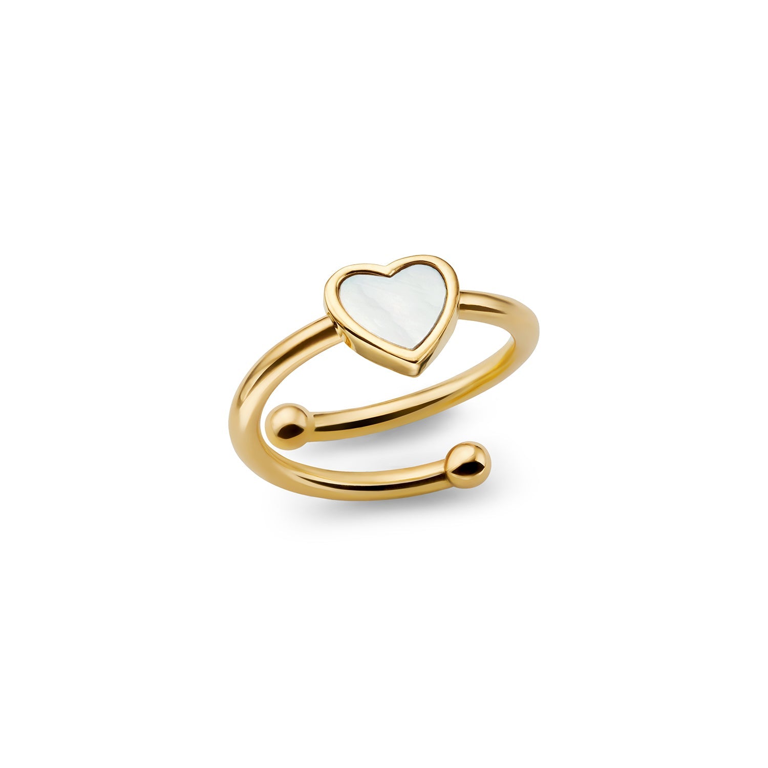 Pearl heart deals ring