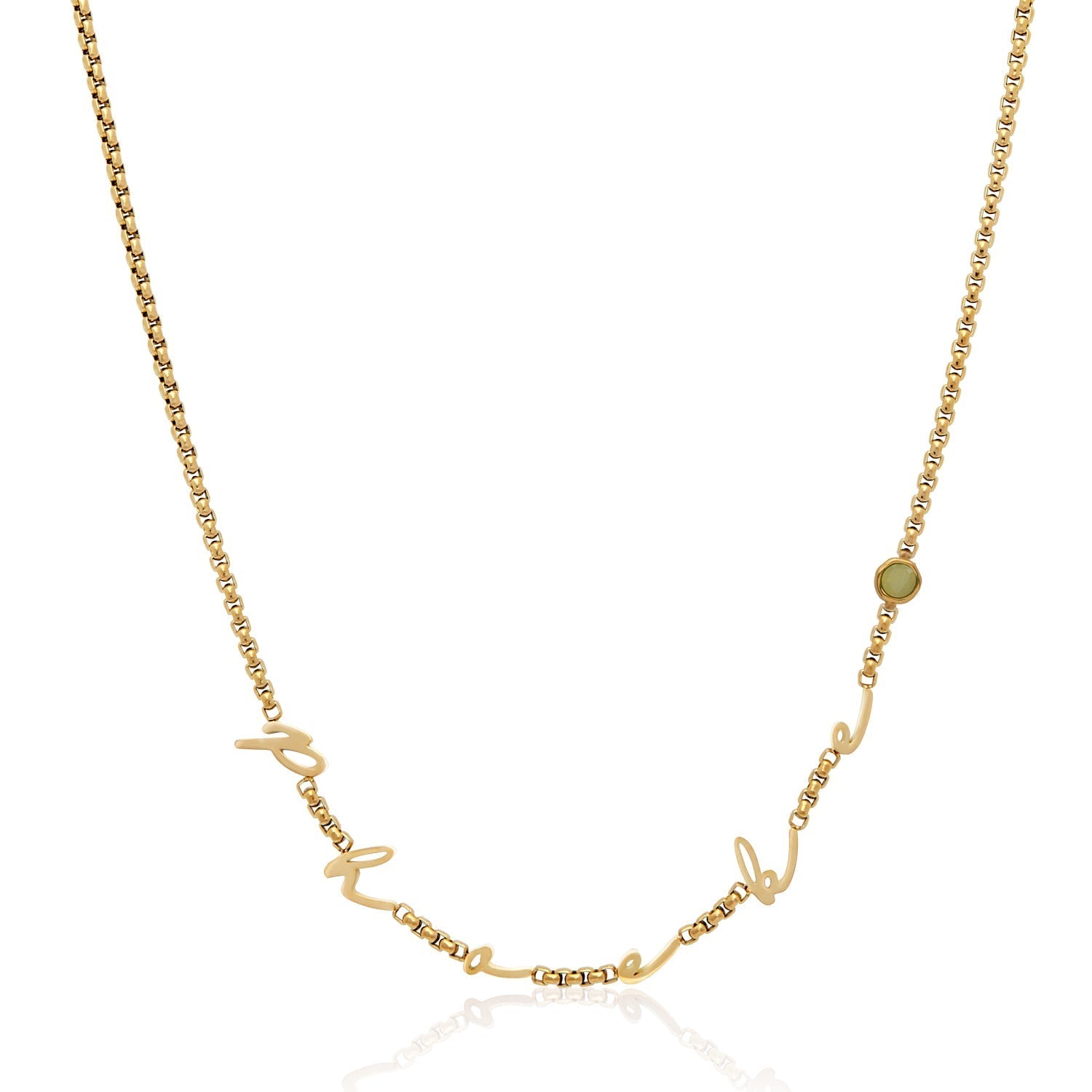 Signature Custom Name Necklace (Gold) – Abbott Lyon