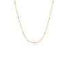 Layering Sphere Chain Necklace (Gold)