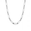 Figaro Chain Necklace (Silver)