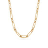 Figaro Chain Necklace (Gold)