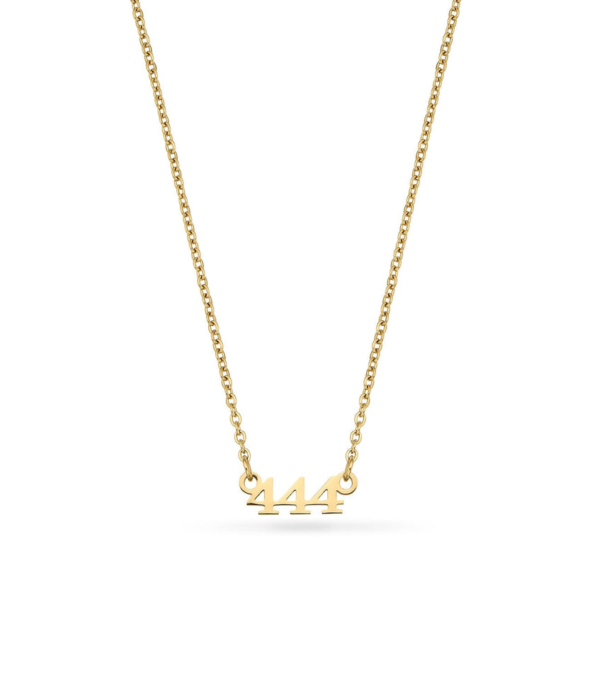 Angel Number Necklace (Gold)