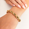 Chunky Rope Chain Bracelet (Gold)