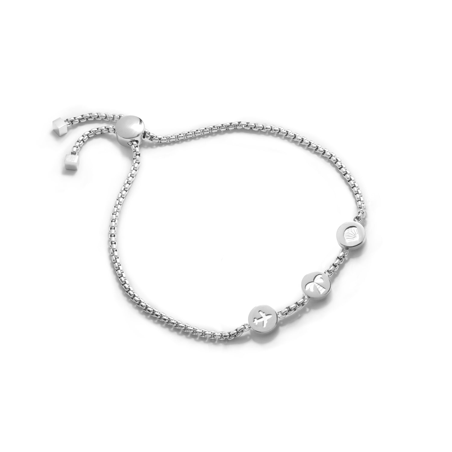 Silver sales slider bracelet