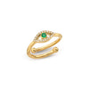 Custom Evil Eye Ring (Gold)