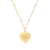 Uniquely Yours Fingerprint Heart Necklace Gift Set