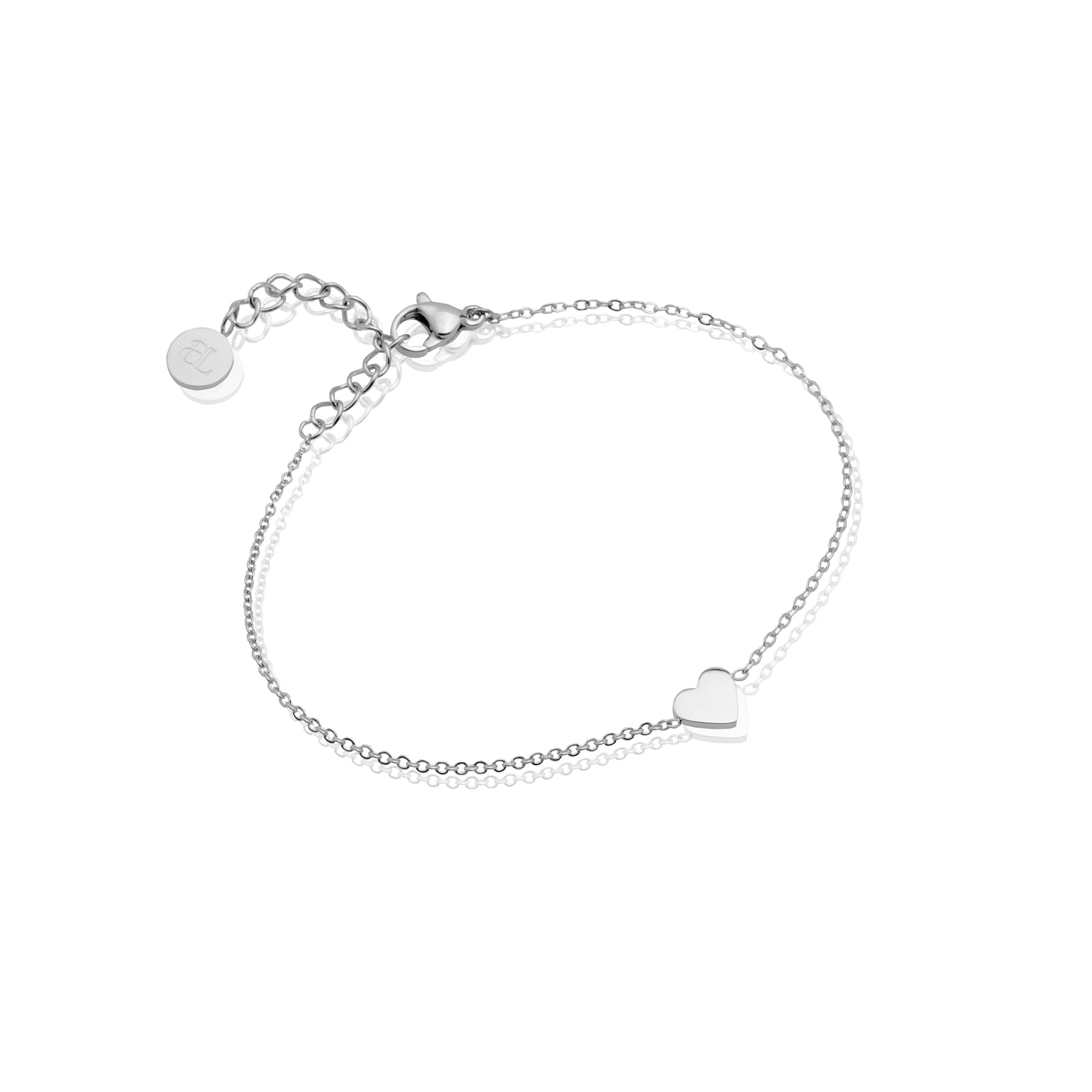 Mini Heart Bracelet (Silver) – Abbott Lyon