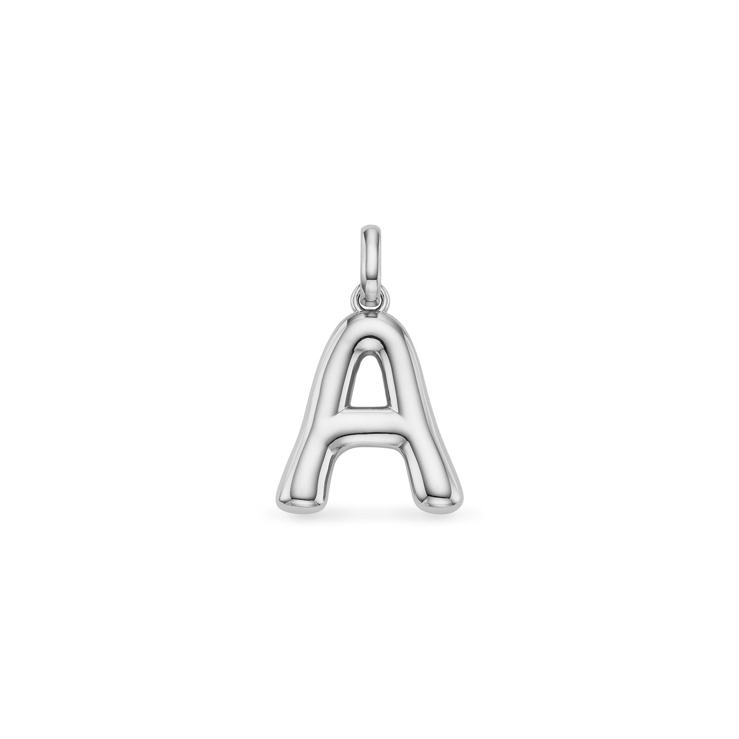 Molten Initial Pendant (Silver) – Abbott Lyon