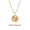 Layering Small Rope Chain Necklace (Gold)