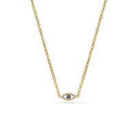 Custom Evil Eye Necklace (Gold)