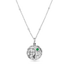 Layering Sphere Chain Necklace (Silver)