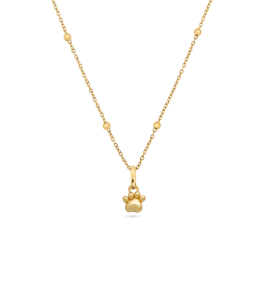 Paw Necklace (Gold)