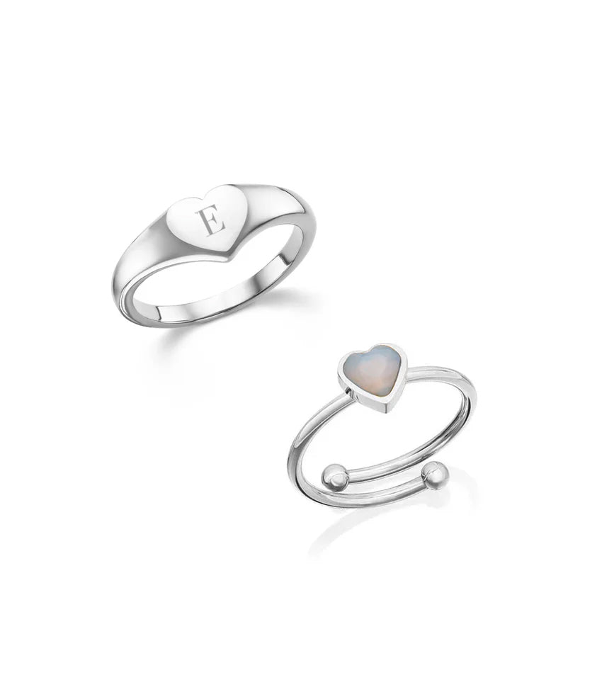 Personalised Ring Bundle (Silver)