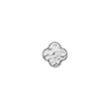 Molten Clover Charms (Silver) - Plain Clover