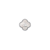 Pearl Clover Charms (Silver) - &