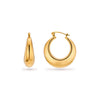 Statement Hoop Earrings (Gold)
