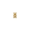 Made Mine Charms - Teddy Bear Charm (Gold)