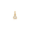 Droplet Birthstone Pendant (Gold)