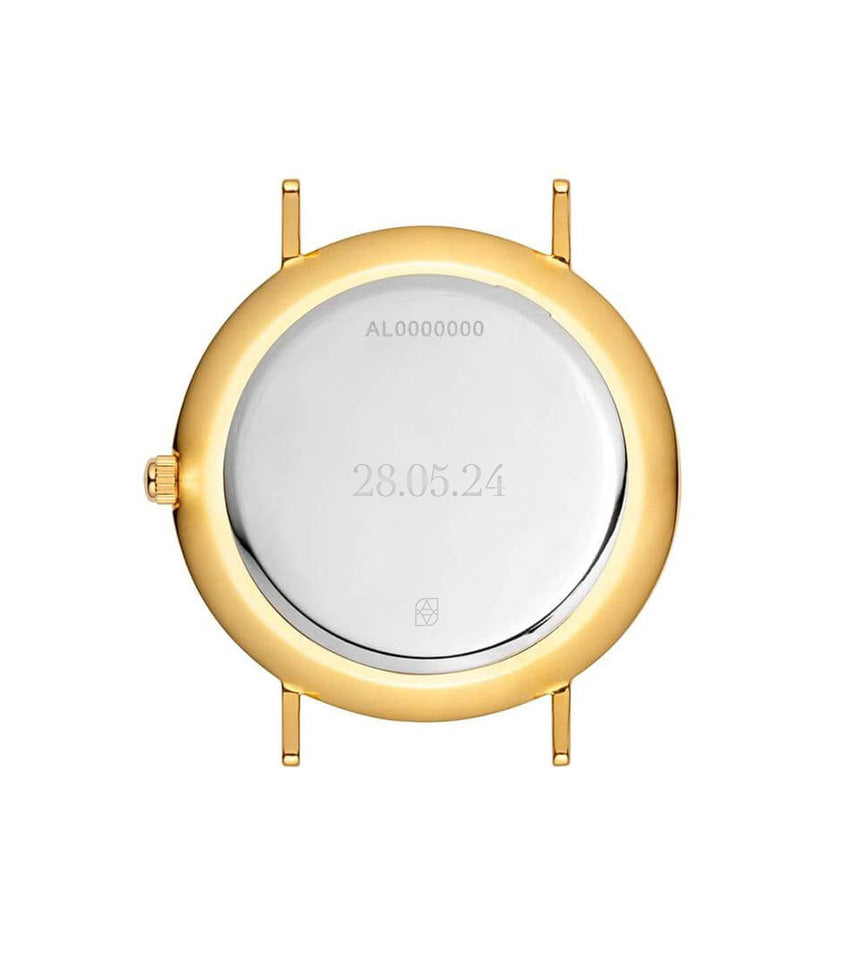 Gold Kensington Link 40 Watch