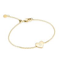 Little Luxe Heart Bracelet (Gold)