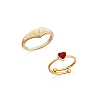 Personalised Ring Bundle (Gold)