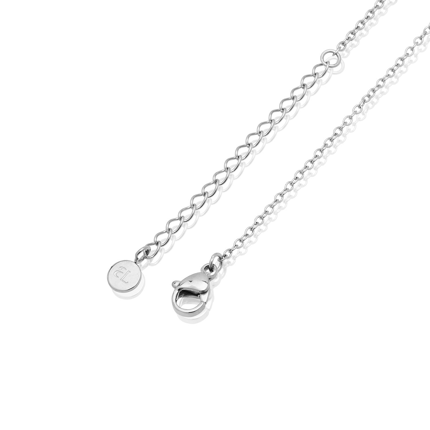 Mini Heart Birthstone Necklace (Silver) – Abbott Lyon