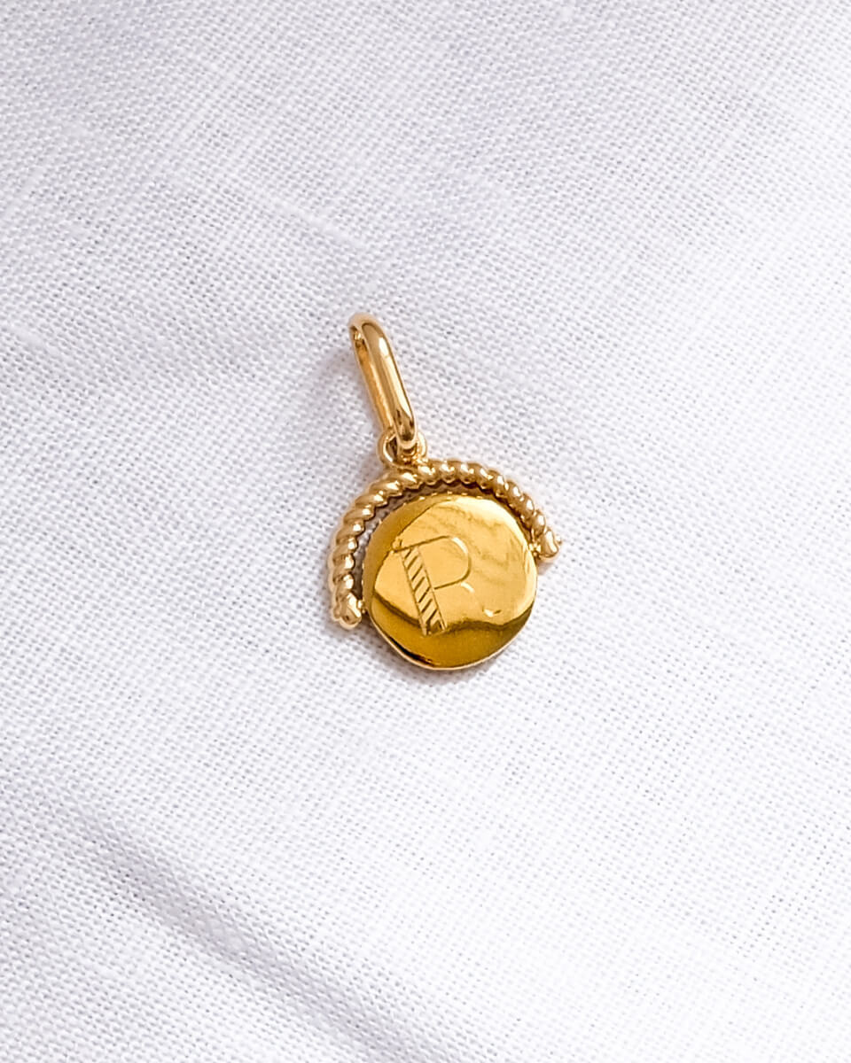 Coin Pendant Gold