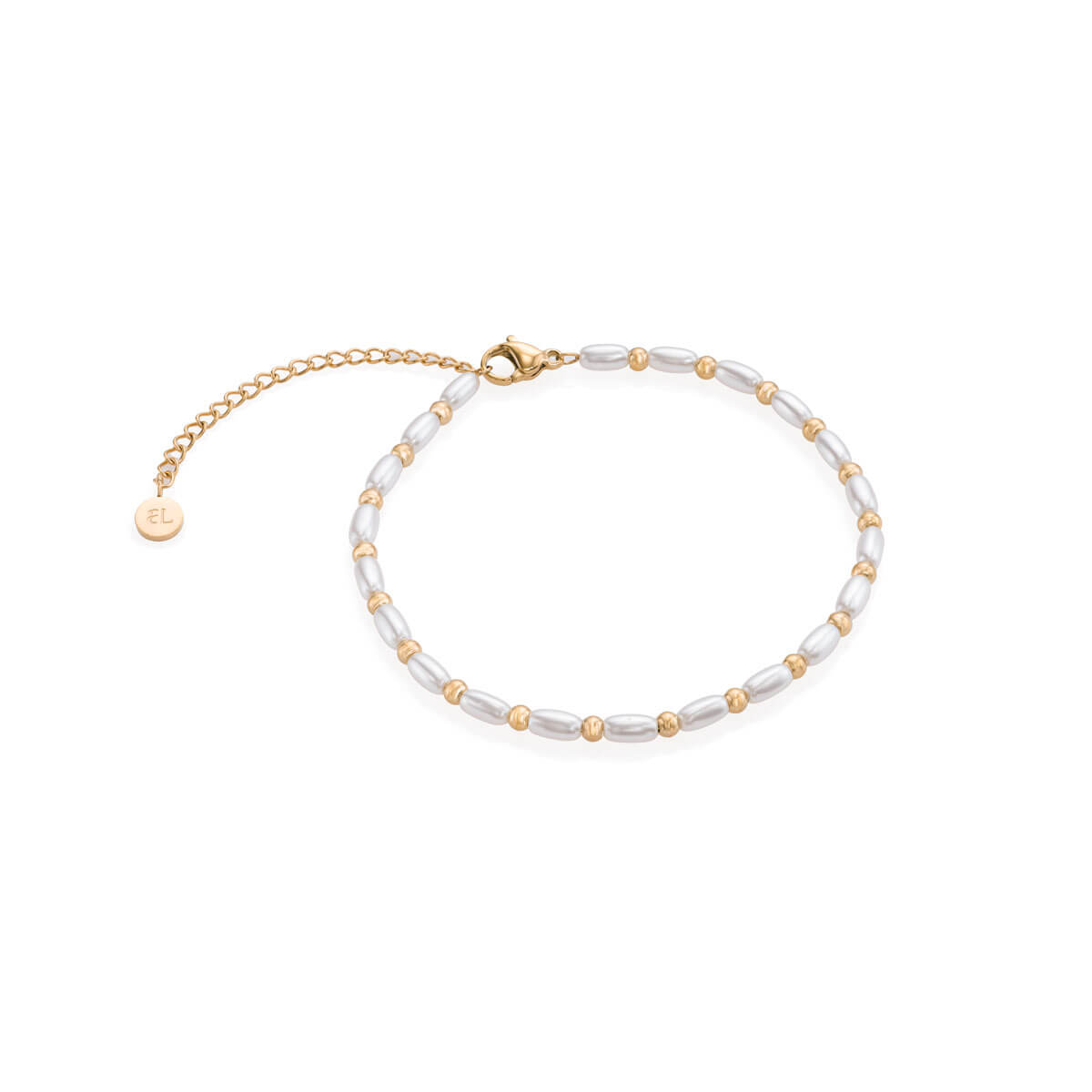 Pearl Chain Bracelet (Gold) – Abbott Lyon